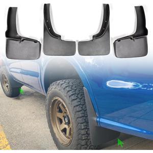 Mud Flaps for Ford Ranger 2019 2020 2021 2022 2023 (Not Fit for Raptor & Tremor Package Model) Front & Rear No Drill All Weather Mudflaps Splash Guards for Ranger Trucks