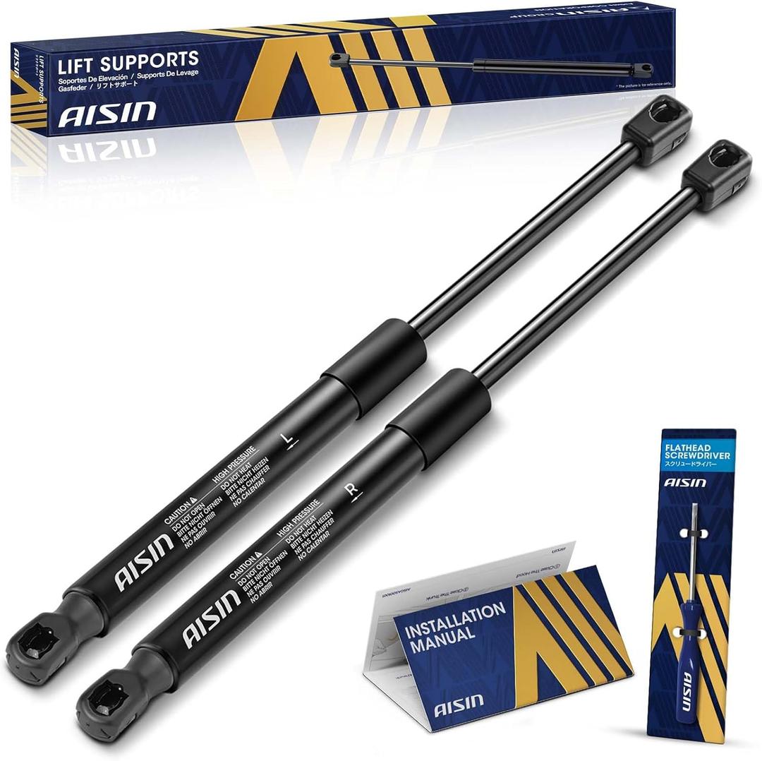 AISIN AFTERMARKET GASHY-00849 Rear Hatch Lift Supports Shock Struts - Compatible with Hyundai Accent 2012-2017 - Set of 2
