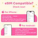 Japan eSIM 30 Days 15GB, 4G LTE High Speed Network for eSIM Compatible Unlocked Phones, High Coverage Multi-Carrier, Easy Activation, Hotspot tethering Supported, No Contract No SIM Card
