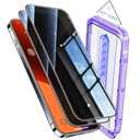 Tempered 9H glass film iphone 15 pro max privacy screen protector