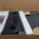 Treadmill with Incline,3.0HP Small Treadmills for Home,Portable Electric Treadmill with Handles,Lightweight Walking Pad,Compact Running Treadmills,Walking Pad with Handle,300LBS Capacity (Black)