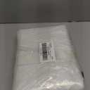 13x16ft Clear Waterproof Tarp with Grommets, Upgraded Edge Heat Fused Tear Resistant Clear Heavy Duty Tarps for Patio Fencing, Rain, Wind, Cold, Chicken Coops, and MoreWindproof Rope+Tie-Downs