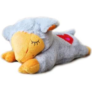 ALL FOR PAWS Heart Beat Dog Toy, Puppy Sleeping Buddy Cuddle Toy Dog Soothing Plush Toy, Crate Training Puppy Stuffed Animal Gift Toys for Your Furry Friend