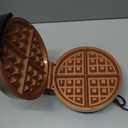 Hamilton Beach Belgian Waffle Maker with PFAS-Free Non-Stick Ceramic-Coated Plates, Browning Control, Indicator Lights, Stainless Steel (26081)