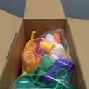 JOYIN 236Pcs Glowing Marble Run with Motorized Elevator- Construction Building Blocks Toys with 30 Glow in The Dark Plastic Marbles, STEM Toy for Boys and Girls, Birthday Gift, Easter Basket Stuffers