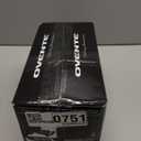 OVENTE Electric 2 Slice Toaster Machine with 6Shade Browning Selector Setting, Compact Design and Removable Crumb Tray, 700W Power Perfect for Toasting Bread, Thin Bagels and Waffles, Black TP2210B