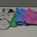 SATINIOR 4 Pieces Stretch Fleece Dog Sweater Polyester Warmer Vest Pullover Jacket with D-Ring Leash Cold Weather Coat Hoodie for Small and Medium Dogs(M,Gray, Green, Purple, Blue)