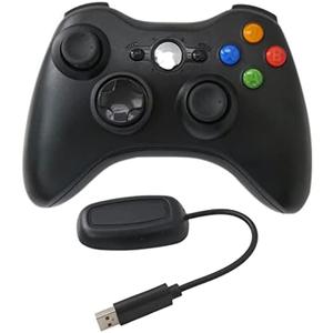 360 Wireless Game Controller, Black