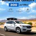 Wonderdriver Roof Rack Cross Bars 300lbs Compatible with Buick Enclave 2018-2024 (with Flush Side Rails),Heavy Duty All-Metal Aluminum Crossbar Luggage Racks Roof Rails Rooftop Canoe Accessories