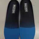 Plantar Fasciitis Insoles- Arch Support Insoles for Men Women, Shoe Inserts for Flat Feet, Orthotic Shoe Insole (Mens 12-12 1/2 | Womens 14-14 1/2) (Blue)