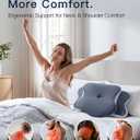 Ergonomic Cervical Pillow for Neck Pain Relief, Grey, 60*36*13cm