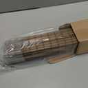 LazBlinds Cordless Bamboo Blinds, Bamboo Roll Up Shades for Windows, Privacy Hanging Window Blinds, Shades for Patio Indoor/Outdoor Porch, 29" W x 48" H, Highfield Teak