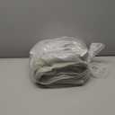 Room Darkening Curtain 88 inches Long Faux Linen Thermal Insulated for Living Room Bedroom Rod Pocket/Back Tab/Hook Belt/Clip Rings 4-in-1 Header Curtain, 52W x 88L, Grey Beige, 1 Panel