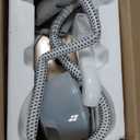 HAPAIS Steamer for Clothes,1800W Standing Garment Steamer 30s Heat-up with Adjustable Stable Double Rod,2-in-1 Flat & Hanging Ironing,Clothes Steamer with 10 Fabric Steam Modes (White gold)