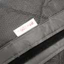 Magnetic Thermal Insulated Door Curtain Fits Door Size 32" x 80" Thicken Nylon Cotton Temporary Magnet Closure Thermal Door Cover Size W34 x L81 inch Weatherproof Windproof Soundproof, Grey