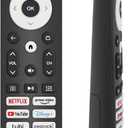 Replacement for Hisense tv Remote, ULED Google tv Remote, with Voice-Control, Bluetooth. Compatible with Hisense 4K ULED Google TV, Mini-LED/ULED Google TV. 