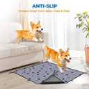 Fostanfly Washable Pee Pads for Dogs, 2 Pack Reusable Super Absorbent Potty Pads, Non-Slip and Leak-Proof 54"x54" for Whelping, Extra Large Potty Training Washable for Puppy