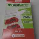 FoodSaver 11" x 16' Vacuum Seal Roll with BPA-Free Multilayer Construction for Food Preservation, 11" Roll, Pack of 2