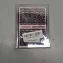 Cluster Lashes 280 pcs Lash Clusters D Volume Eyelashes Extensions 9-16 mm Mix 40D+50D Individual Lashes Thin Band Eyelashes Cluster for DIY Lash Extension Beginners (Lash Clusters)