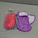 wegreeco Washable Reusable Premium Female Dog Diapers, Medium Large Small Dog Doggie Puppy & Doggy Diapers Female,Period Panties in Heat (Princess, Medium) Pack of 3