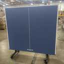JOOLA Inside Professional MDF Indoor Ping Pong Table with Quick Clamp Table Tennis Net and Post Set - 10 Minute Easy Assembly - Tournament Quality - Foldable with Single Player Playback Mode