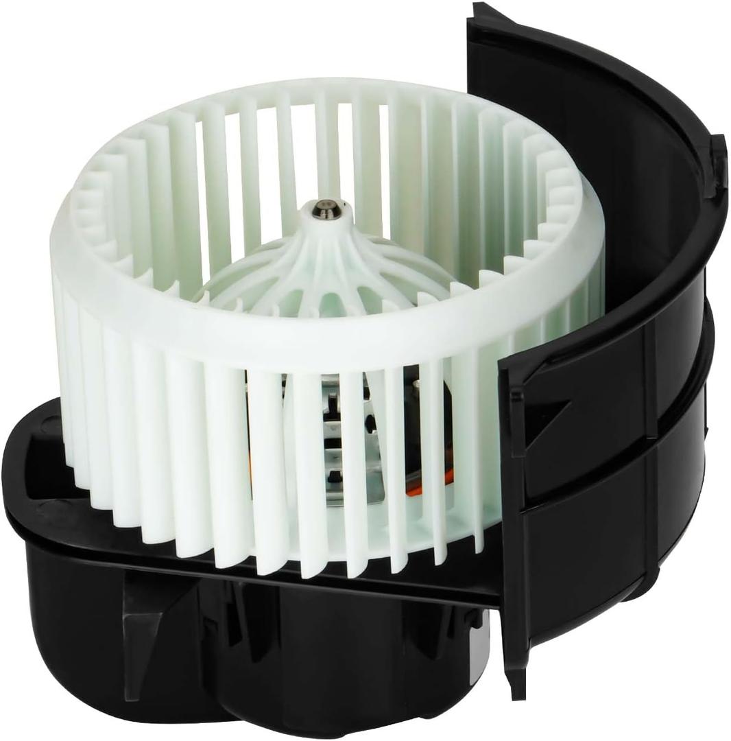 AC Heater Blower Motor Fan with Cage Fits Audi Q7 2007-2015, for Touareg 2004 2005 2006 2007 2008 2009 2010, Replaces for 7L0 820 021 Q, 700262, 4L1-820-021-B, 76994