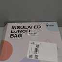 Yitote Lunch Box for Women with 4 Icepacks, 18L Capacity, Cute Lunch Bag with Bottle Holder, Lunch Bags with Adjustable Shoulder Strap, Lunch Bags for Work .(Palm)