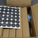 AOZITA Spice Rack Organizer for Cabinet, Spice Organizer with 28 Empty Spice Jars with Black Lids, Funnel, Spice Labels, Seasoning Organizer for Countertop, Cabinet, Kitchen, Pantry, Cupboard