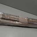 LazBlinds No-Drill Cordless Roman Shade - Light Filtering Natural Wood, Easy Install Bamboo Blind for Windows 36" W x 64" H, Malay Oak