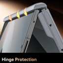 IMCHEN for Samsung Galaxy Z Fold 6 Case, Leather Zfold 6 Case, One Piece Designed, No Screen Protector Included (SilverShadow)