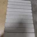 BOOSTLIFE Large Stone Bath Mat, Foldable Diatomaceous Earth Shower Mat – Quick Dry, Super Absorbent, Non-Slip, Easy Clean (Gray, 23" x 15.5")