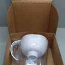 Brita Large Water Filter Pitcher for Tap and Drinking Water, Includes 1 Standard Filter, BPA-Free, Lasts Two Months, 10-Cup Capacity, Bright White