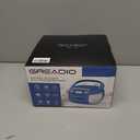 Greadio CD Player Boombox Cassette Player Combo with Bluetooth,AM/FM Radio,Stereo Sound with Remote Control,AUX/USB Drive,Tape Recording,AC/DC Powered,Headphone Jack,LCD Display for Home,Kids,Gift (White)