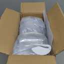 idee-home Papasan Chair Cushion, Circle Papasan Chair Cushion with Corduroy Cover (Without Chair) for Bowl Chair, 48 X 48 Inch, Dark Grey