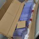 50 Pcs 35 PT Acrylic Card Holders, Trading Card Protectors with Label Slot, Graded Card Slab Style Card Cases for Baseball, Sports, MTG, TCG Cards Storage and Display