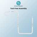 Pool Solar Cover Holder for Steel Wall Above Ground Pools, 5-Pack, 13.7" X 14"