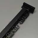 Clothes Drying Rack, Wall Mounted Laundry Drying Rack, Upgrade 3-Fold Foldable Collapsible Retractable Clothing Drying Rack with 12 Dual Hooks Organization for Laundry Room Indoor- Black