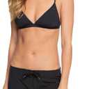 Roxy Women's Board Quick Dry Bathing Suit Shorts, 7" Inseam-Swimsuit Bottoms (Xs-XXL) (Medium, True Black)