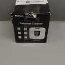 45kHz Ultrasonic Retainer Denture Cleaner Machine, Fast Cleaning for Aligners, Mouth Guards, Braces, Toothbrush Heads & Jewelry, 200ML Dental Cleaning Pod, 4 Modes & Digital Timer, White