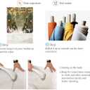 Winter Snow Scene Backdrop 5x7FT Snowflake Christmas Tree Glitter Bokeh Portrait Photography Background Winter Holiday Xmas Party Decorations Supplies Photo Props (5x7FT: 60x84 inch)