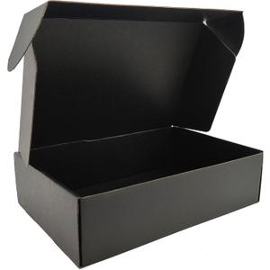 Black Shipping Boxes for Small Business Pack of 20-12x9x4 inches Cardboard Corrugated Mailer Boxes for Shipping Packaging Craft Gifts Giving Products