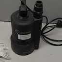 Lanchez Sump Pump, 1/2 HP 2450GPH Submersible Water Pump, Utility Pump Thermoplastic Portable Electric Transfer Pump for Hot Tub Swimming Pool Basement Garden Pond Tubs Draining with 10FT Cord