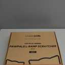 CHEERHOME PETS Sisal Cat Scratcher Ramp for Indoor Cats, 24.8" L Shape Scratching Post Climbing Vertical Cat Scratch Pad, Solid Wooden Cat Furniture(Medium)