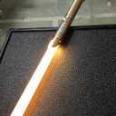 DAMIENSABER Upgrade RGB3.0 Smooth Swing Light Saber, Motion Control Light Saber with Realistic 16 Sound Fonts Infinite Color Changing 16 RGB, Heavy Dueling Metal Light Sabers for Adults, Rechargeable (Black)
