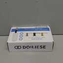 Built in Soap Dispenser for Kitchen Sink, Brushed Nickel Stainless Steel Countertop Pump Head (Plastic Built-in), Dish Soap Hand Lotion Dispenser with Refillable 17OZ Bottle,Brushed Nickel