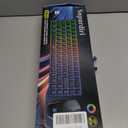 Snpurdiri 60% Wireless Gaming Keyboard and Mouse Combo,LED Backlit Rechargeable 2000mAh Battery,Small Membrane But Mechanical Feel Keyboard + Popular RGB Mice for Gaming,Business Office