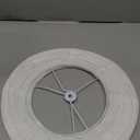 Uonlytech Paper Floor Lamp Shade Replacement, Foldable Standing Lampshade Japanese Style Paper Floor Light Cover Accessories for Bedroom Floor Light, White