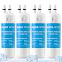 BOGDA W10295370A Water Filter Replacement Compatible with Whirlpool, Kenmore, and Maytag Replaces EDR1RXD1, WHR1RXD1, Filter 1, KAD1RXD1, P8RFWB2L, P8WB2L, P4RFWB, P5WB2L, 46-9081, 9930, 4 Packs