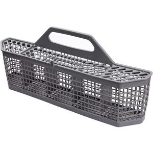 Universal Dishwasher Cutlery Basket Replacement WD28X10128 Dishwasher Utensil Silverware Basket, Compatible with Part No. AH959351, EA959351, PS959351, WD28X10127, WD28X10132