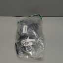 2-Pack 64FT 100 LED Crystal Globe Solar Christmas String Lights Outdoor, Waterproof Solar Lights for Outside, 8 Lighting Modes Christmas Decorations for Garden Yard Porch Wedding Patio(Warm White)